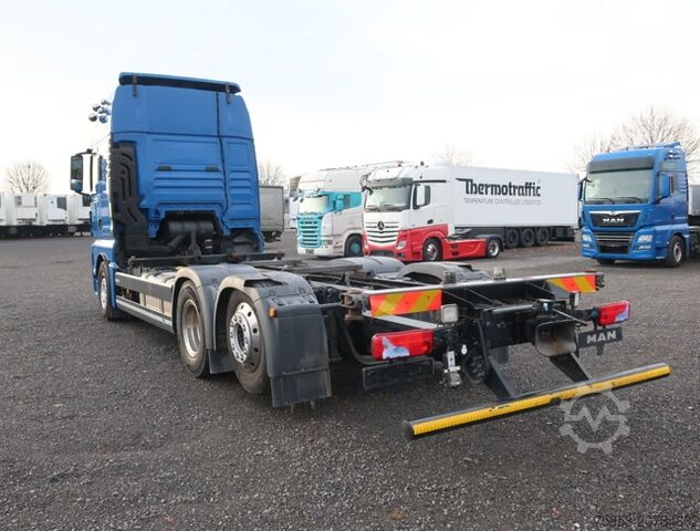 Wissellaadbak vrachtwagen MAN 26.510 FLLC TGX BDF Intarder Lenkachse XXL