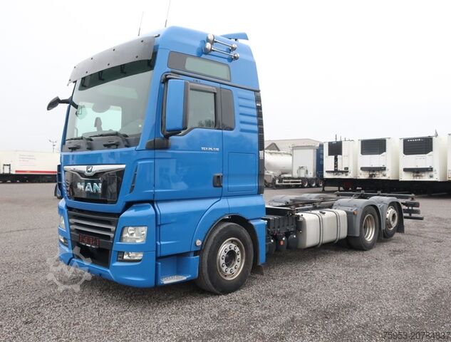 Wissellaadbak vrachtwagen MAN 26.510 FLLC TGX BDF Intarder Lenkachse XXL