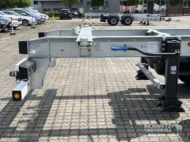 Naczepa podwoziowa wymienna Schmitz Cargobull Zentralachsanhänger Wechselfahrgestell Standard