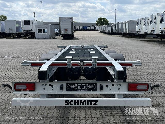 Naczepa podwoziowa wymienna Schmitz Cargobull Zentralachsanhänger Wechselfahrgestell Standard