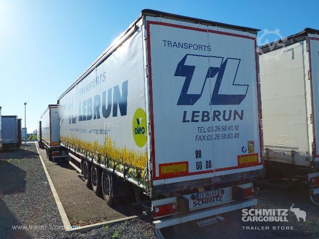 Semirremolque abierto con toldo Schmitz Cargobull Semitrailer Curtainsider Standard