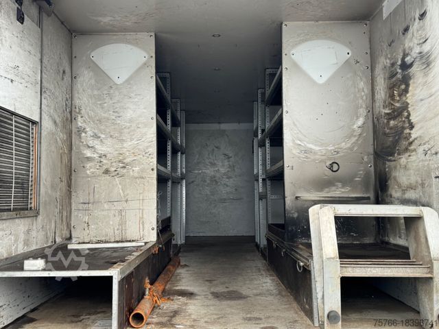 Vrachtwagen met bakwagen MAN TGL 8.180 L / DOKA-Koffer / 2 x AHK / PTO