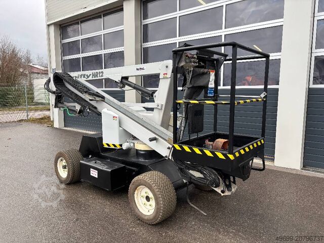 Scharnierende telescopische hoogwerker Niftylift HR12 Hybrid Gelenk-Teleskop-Bühne 12m