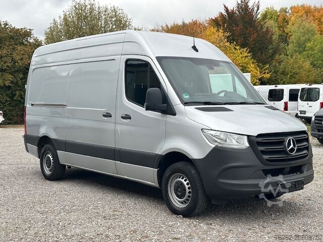 ψηλό και μακρύ κλειστό φορτηγό Mercedes-Benz Sprinter 314 L2H2 Ladebordwand Bär Klima