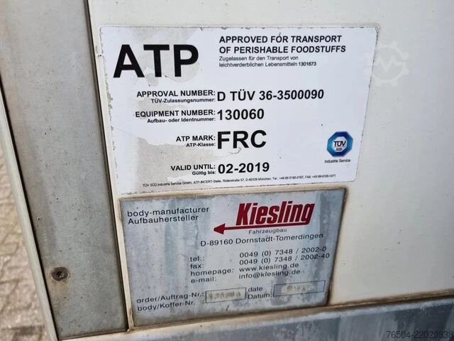 Hladnjača i zamrznuti transport DAF LF 45.220 Kuhlkoffer Thermoking T1000R LBW ST38...