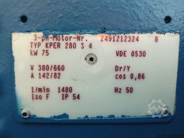 Bomba centrífuga de acero inoxidable Bomba de acero inoxidable KSB CPK-CM 250-315 / CPKN-C1 250-315