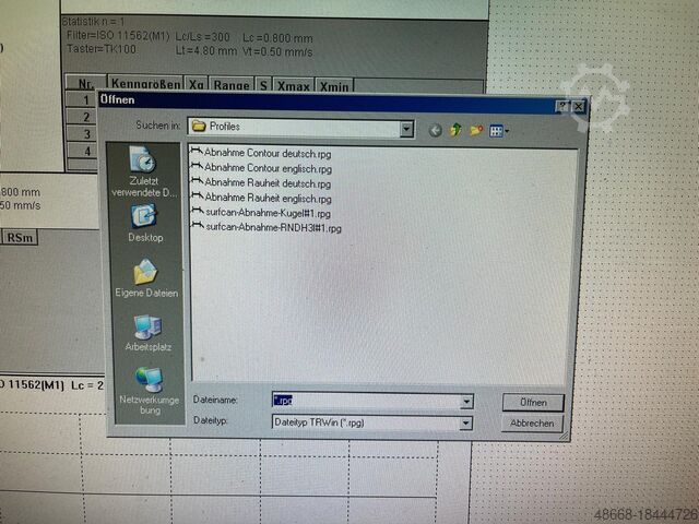 Ruwheidsmeetapparaat contourmeetapparaat Hommel T 8000 RC