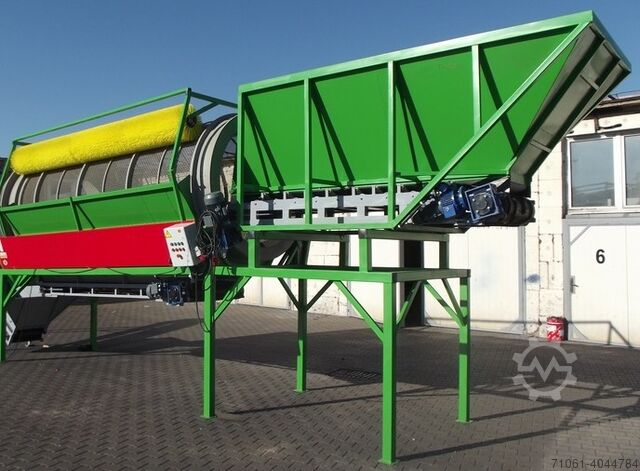 Sito obrotowe z podajnikiem ROT160EMP ROT160EMP