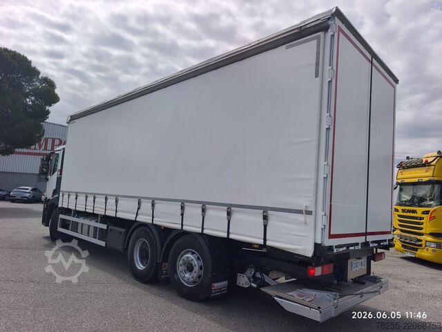 Valníkový nákladní automobil s plachtou RENAULT 26.380 C 6X2 EURO 6