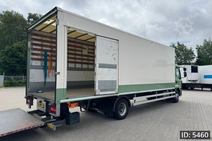 Koffer DAF LF 210 Day Cab, Euro 6, / Taillift