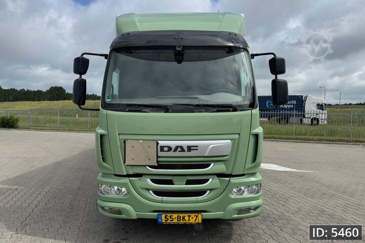 Koffer DAF LF 210 Day Cab, Euro 6, / Taillift