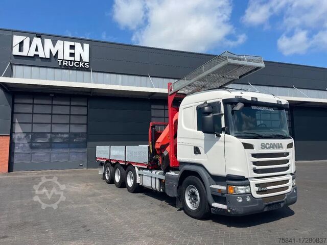 Vrachtwagen met kraan Scania G 490 CB 8x4 Euro 6 Palfinger PK 26002-EH E