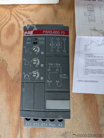 Συχρονιστής εκκίνησης (softstarter) ABB PSR3-600-70