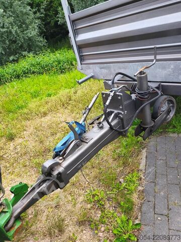 Aanhangwagen voor zwaar materieel Barthau Anhänger LHS 5000 mit Auffahrrampen