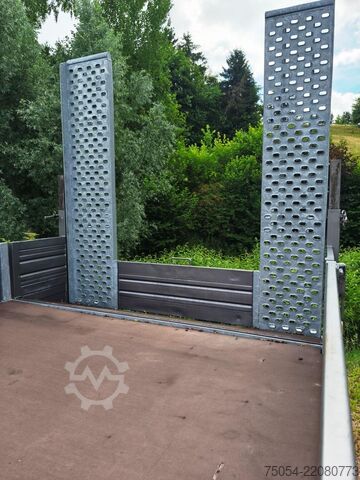 Aanhangwagen voor zwaar materieel Barthau Anhänger LHS 5000 mit Auffahrrampen