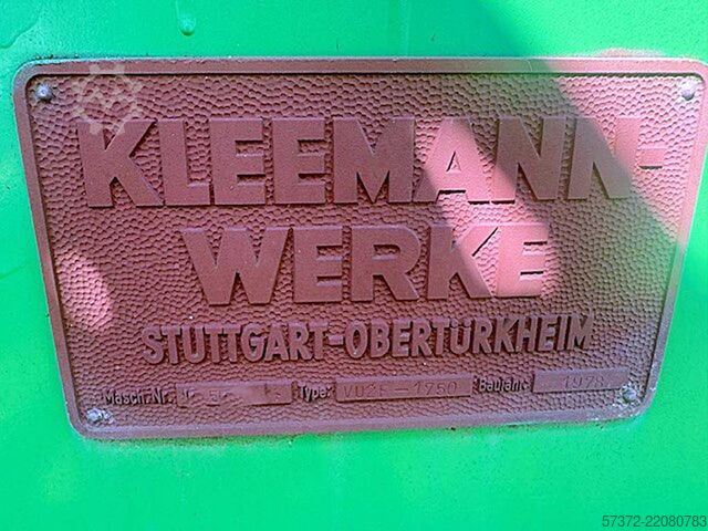 Zeefinstallatie Kleemann-Werke VU2F-1750