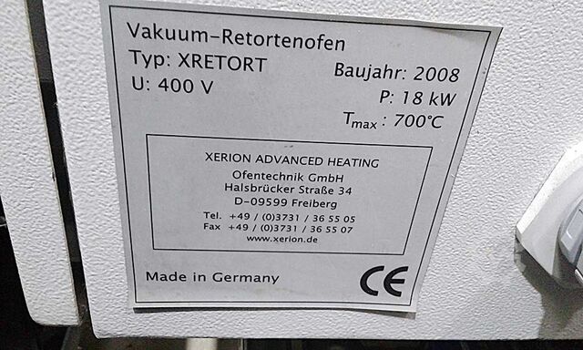 Retort oven Xerion XRetort