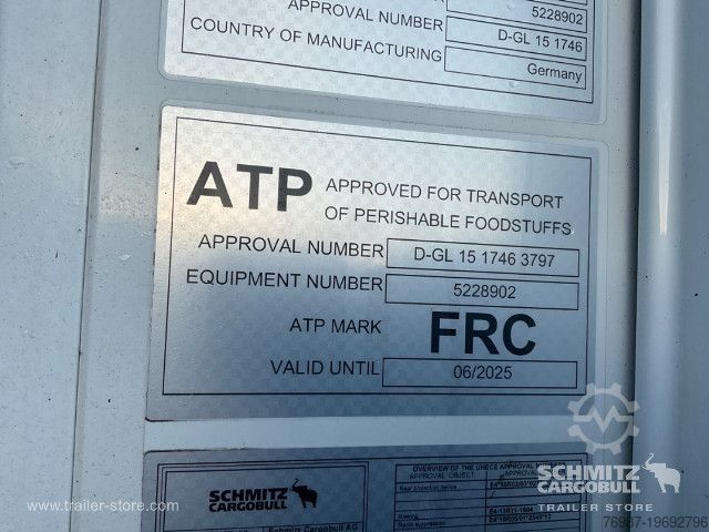 Rashladna poluprikolica Schmitz Cargobull Tiefkühler Standard Doppelstock