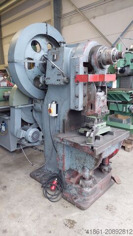 Eccentric press + guillotine shear MÜLLER, HACO, EBU 