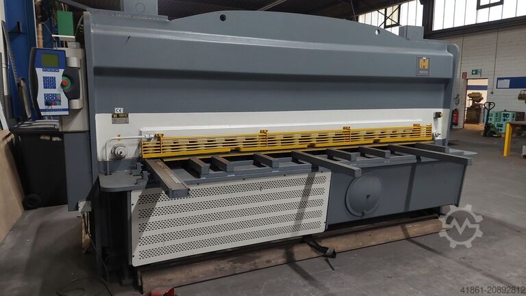 Eccentric press + guillotine shear MÜLLER, HACO, EBU 