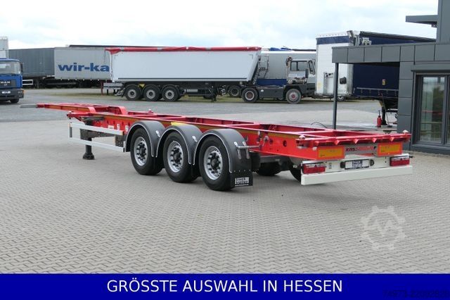 Wissellaadbak oplegger KÄSSBOHRER SHG-L 45ft HC Leergewicht 3.9t BPW ¤289.-mtl.