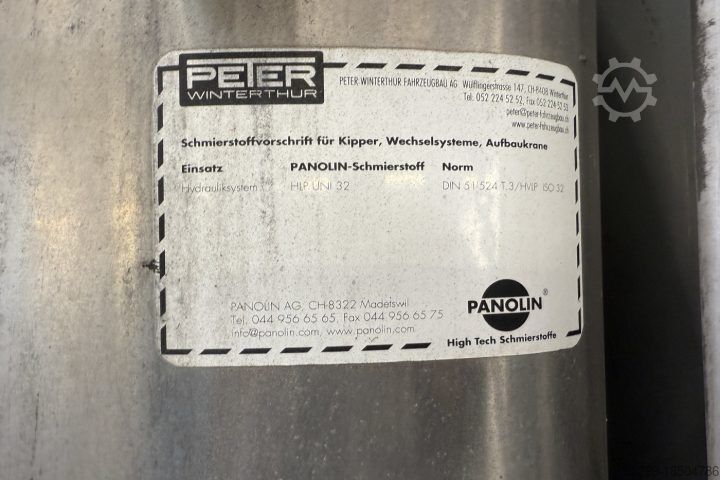 Veículo comercial Isoliertaufbau / Deckel / Swiss-Vehicle