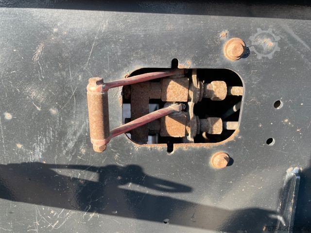 Billenős félpótkocsi MEILLER 20m³Kurz Kippauflieger / HYDRAULISCHE KLAPPE/