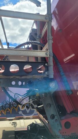 Önönkihordó Schmitz SKI 24 27 m³ Alu Thermo Mulde Liftachse