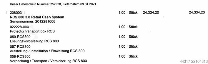 Openbaar nutsvoertuig RCS 800 3.0
