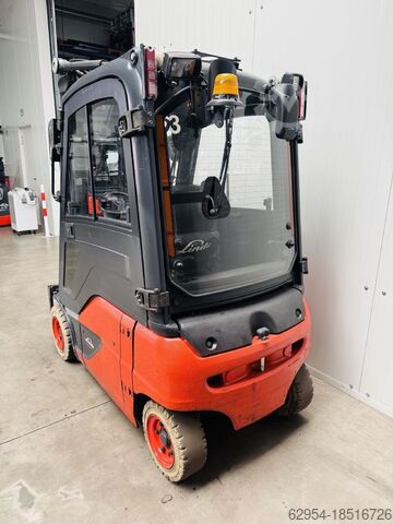 Elektrische vorkheftruck met 4 wielen Linde E 16 P-02 EVO Triplex Kabine STVO