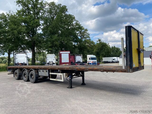 Laadplatform M&V Platform trailor steering