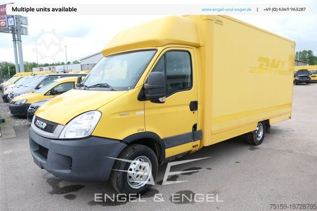 Transporter mit Koffer iveco Daily 35 S11 C30C AUTOMATIK KAMERA MAXI Regale DURCHGANG