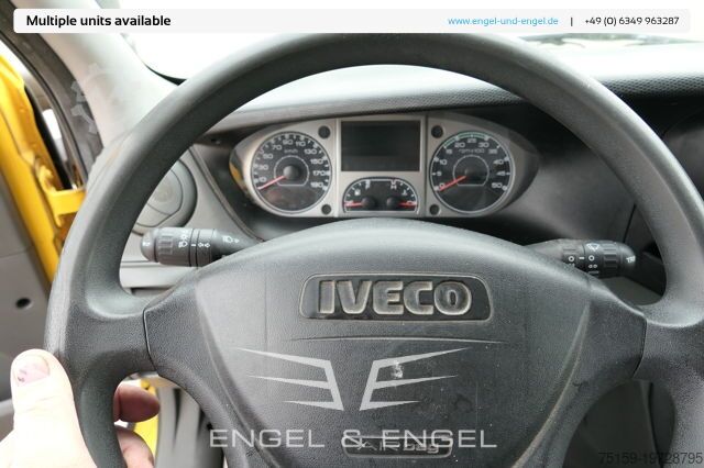Transporter mit Koffer iveco Daily 35 S11 C30C AUTOMATIK KAMERA MAXI Regale DURCHGANG
