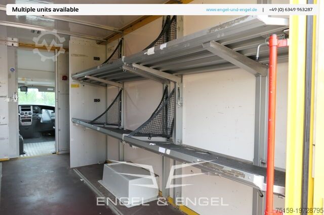 Transporter mit Koffer iveco Daily 35 S11 C30C AUTOMATIK KAMERA MAXI Regale DURCHGANG