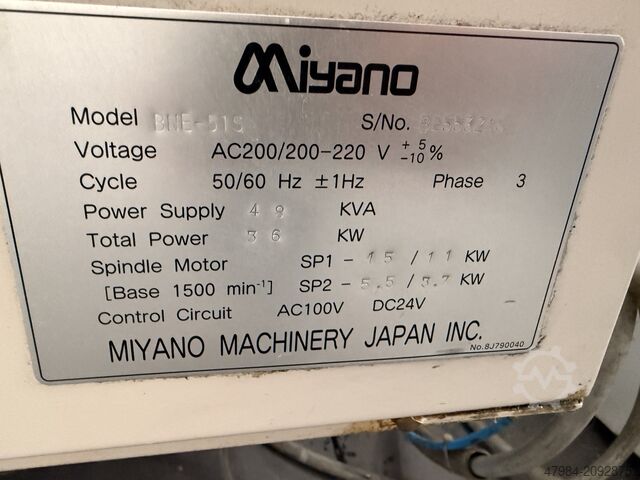 CNC-Drehmaschine MIYANO BNE 51 S
