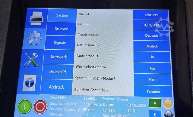 Inkjet Drucker Kortho Graphicjet X-18