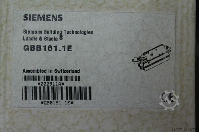 Rotary drive for air flaps Siemens GBB161.1E