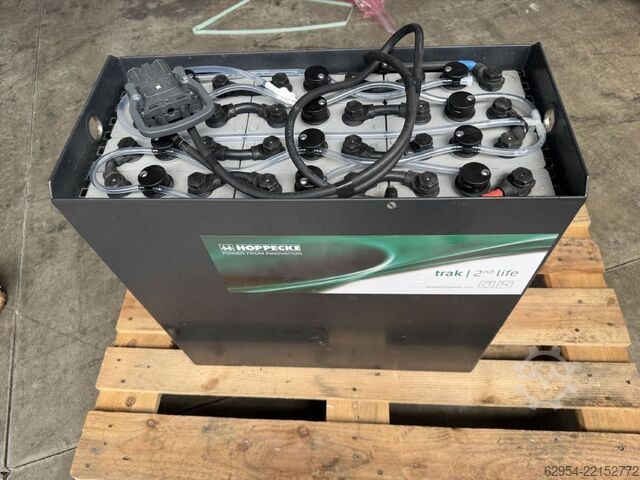 Batterie de traction Hoppecke 24V Batterie 375 AH Bj.2022 85%
