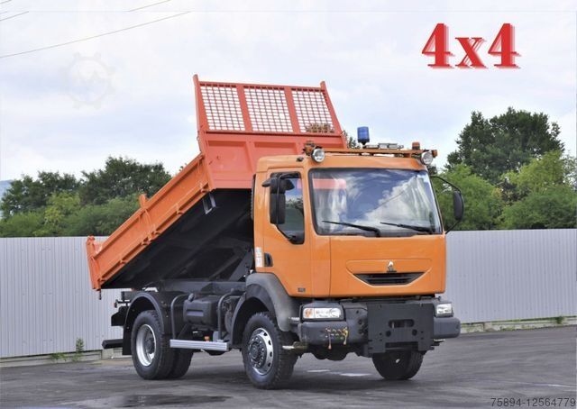 Kiper kamion RENAULT MIDLUM 220 DCI* KIPPER 3,80m * 4x4