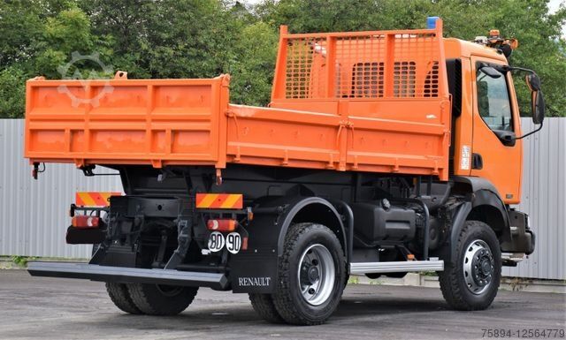 Kiper kamion RENAULT MIDLUM 220 DCI* KIPPER 3,80m * 4x4