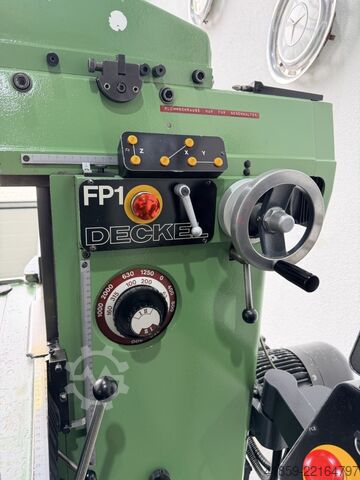 Takım Freze Tezgahı - Üniversal DECKEL FP 1 - 2101 Aktiv
