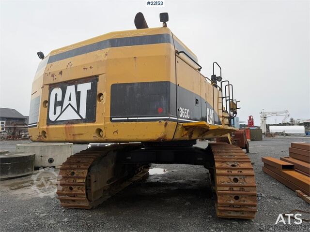 Pelle sur chenilles CAT 365C excavator with tooth bucket