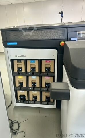 ψηφιακό εκτυπωτικό μηχάνημα HP R2000 Latex Hybrid printer under hp service in germany