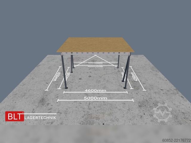 Depolama platformu 21,25 m² Lagerbühne , OK 300 cm 500 kg/m², sofort ab Lager