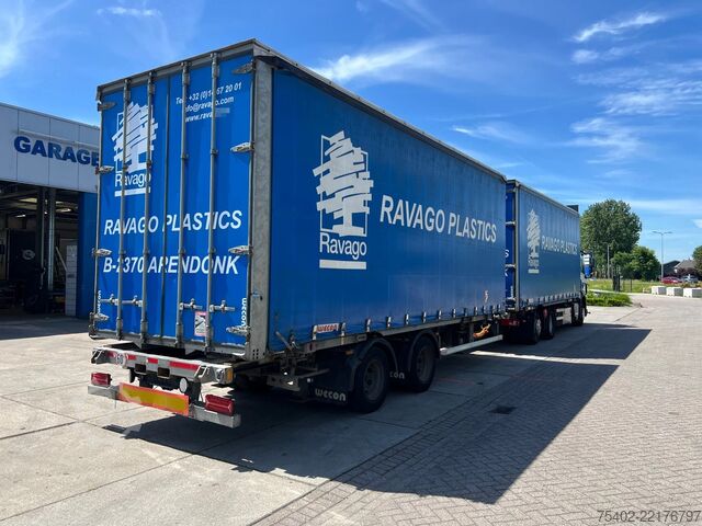 Skjutbar presenning DAF CF 410 / 6x2 BDF Combi / Sliding/Lifting Roof /...