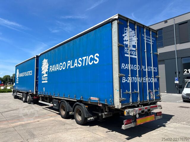 Skjutbar presenning DAF CF 410 / 6x2 BDF Combi / Sliding/Lifting Roof /...