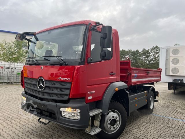 Háromirányú billenő teherautó MERCEDES-BENZ MB 1023 AK Allrad 4x4 Meiller Kipper