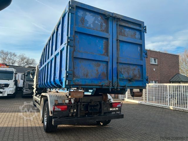 Teherautóra szerelt daru MAN 26.480 TGX Wechselsystem Abroller+Kran+Container