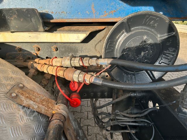 Teherautóra szerelt daru MAN 26.480 TGX Wechselsystem Abroller+Kran+Container