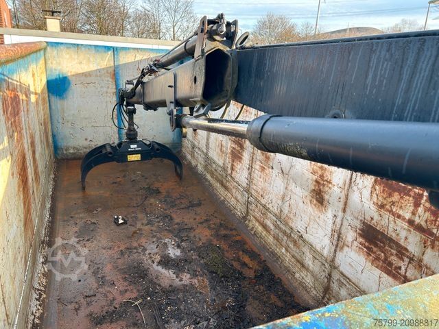 Teherautóra szerelt daru MAN 26.480 TGX Wechselsystem Abroller+Kran+Container